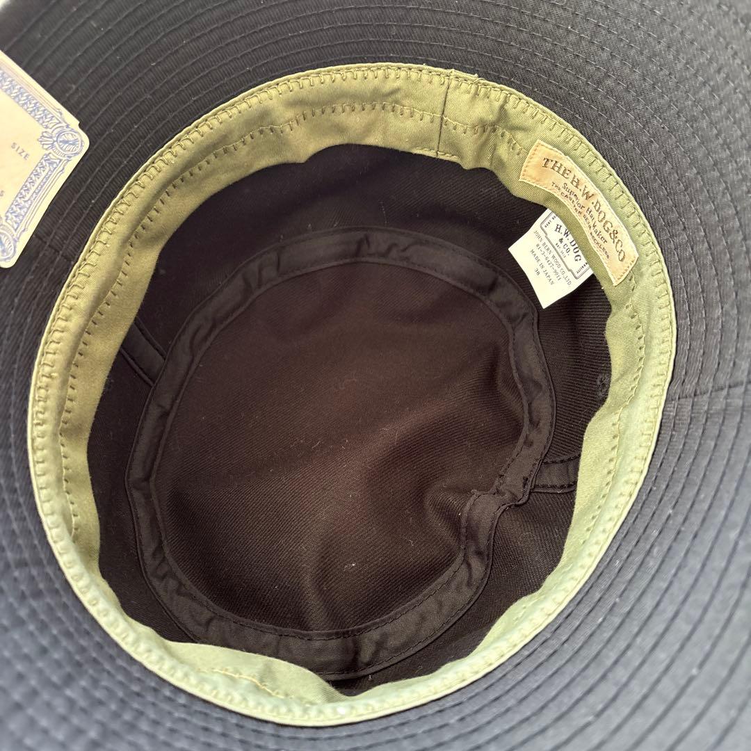 HW DOG CO ブラック バケットハット