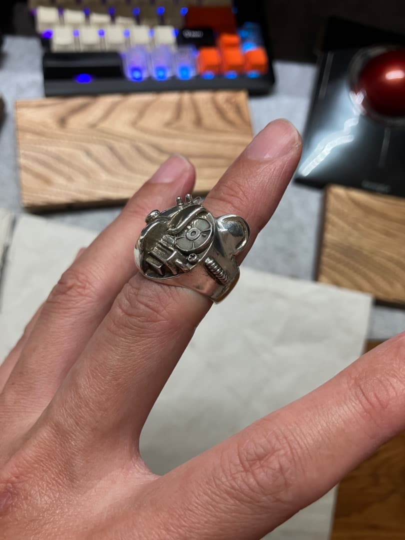 リ*タ様 廃盤 hide LEMONed AKOART サイコベア シルバー リ