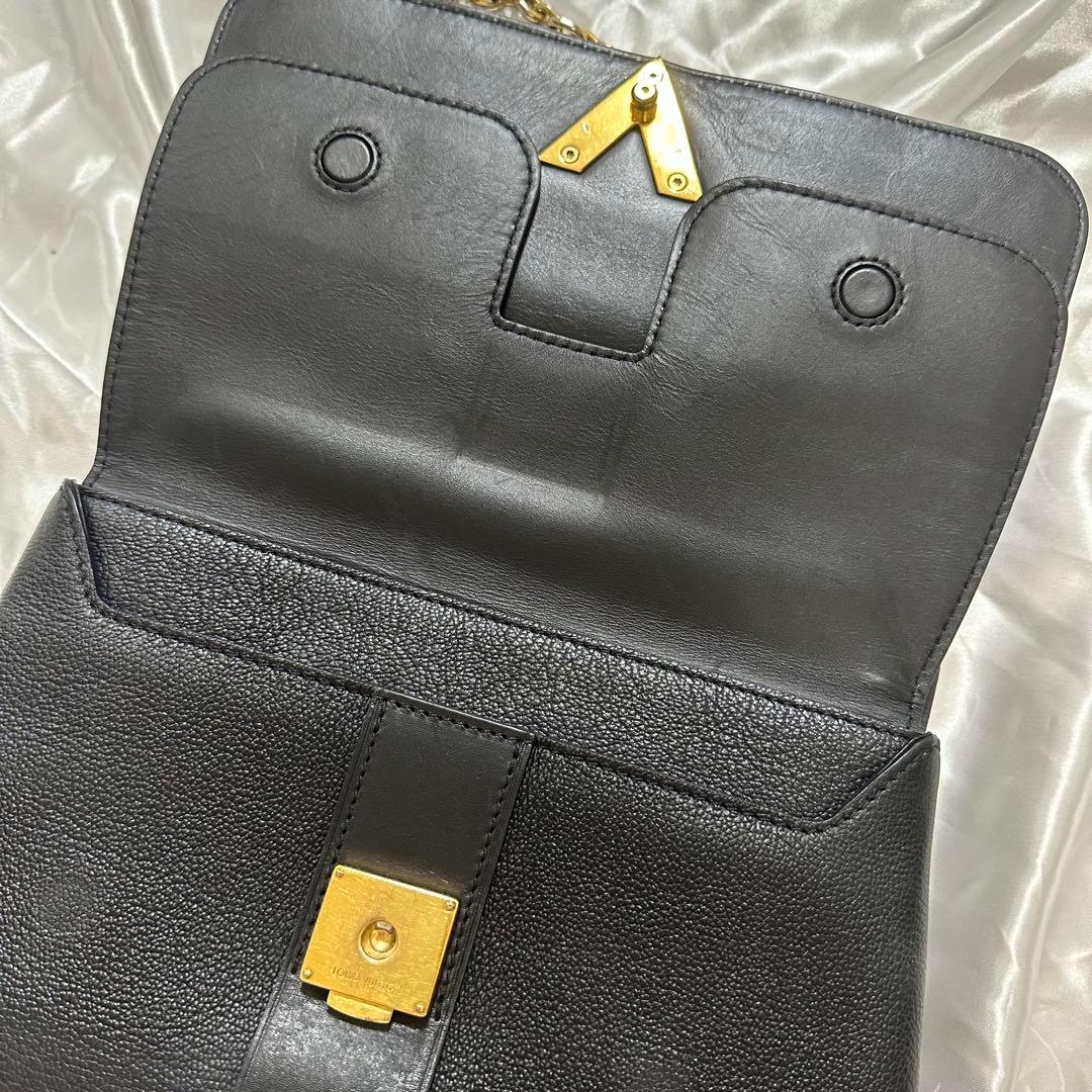ルイヴィトン ヴェリー チェーンバッグ ショルダー3WAY 肩掛けノワール LV