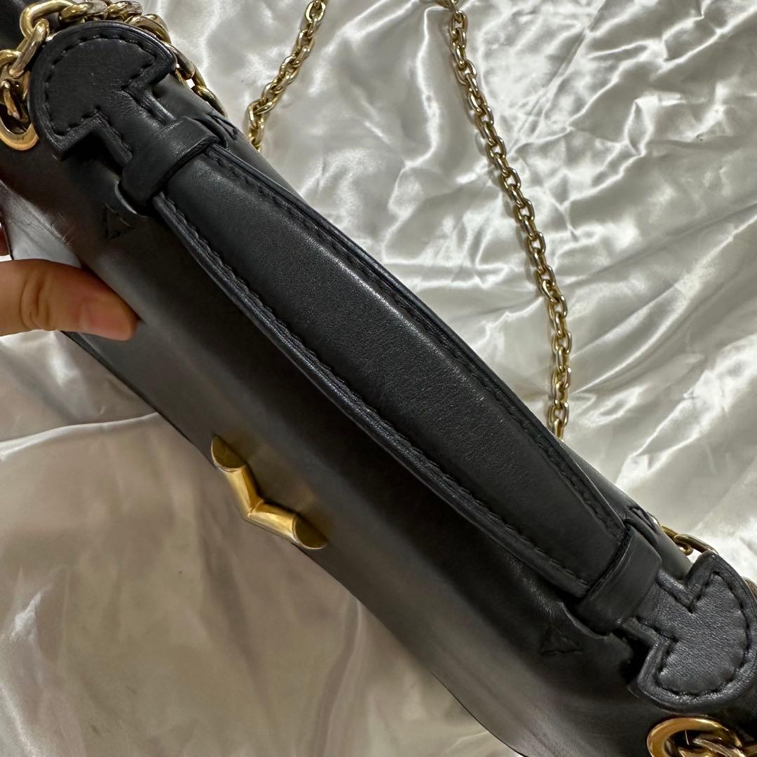 ルイヴィトン ヴェリー チェーンバッグ ショルダー3WAY 肩掛けノワール LV