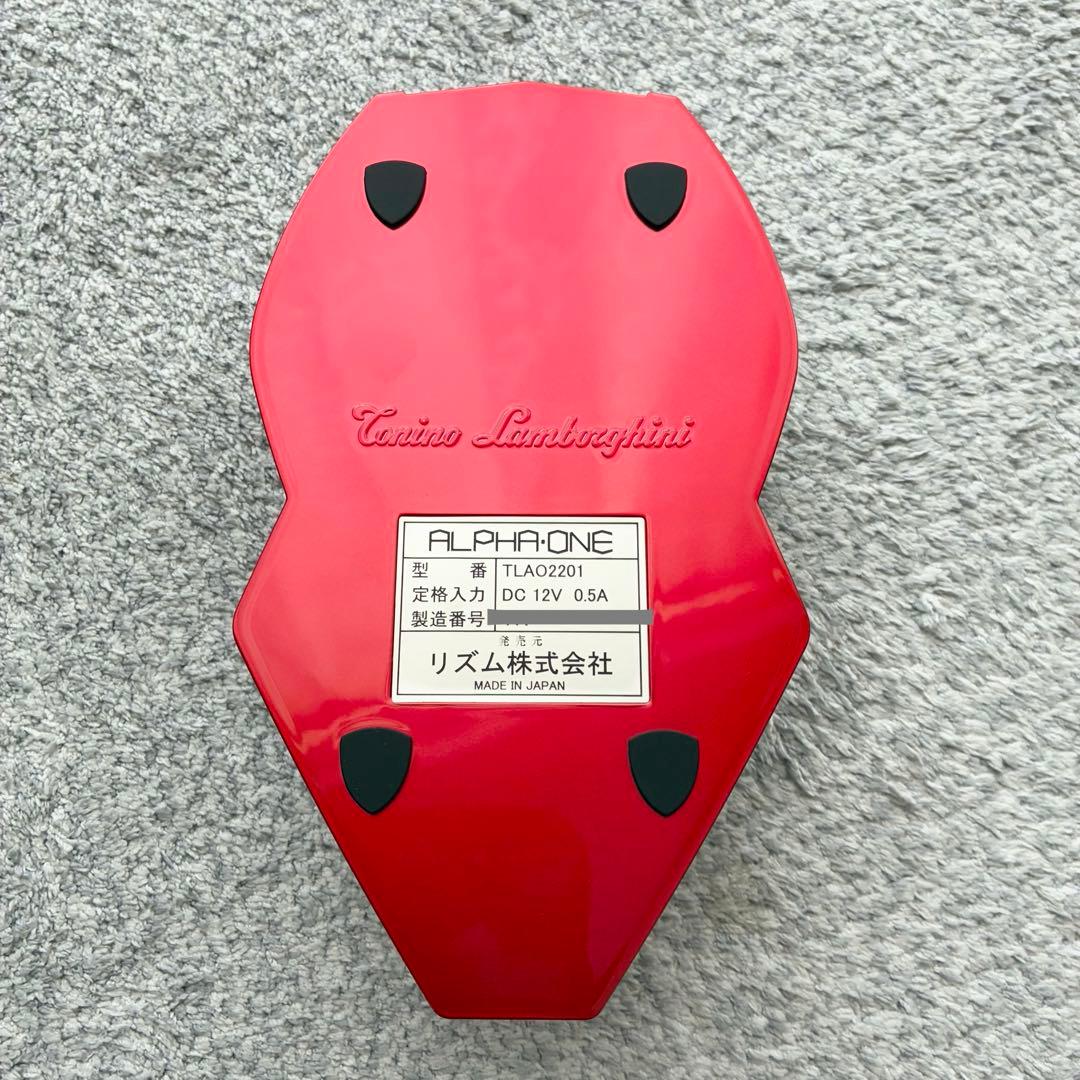 【匿名配送】使用数回！ランボルギーニ美顔器 ALPHA ONE アルファワン