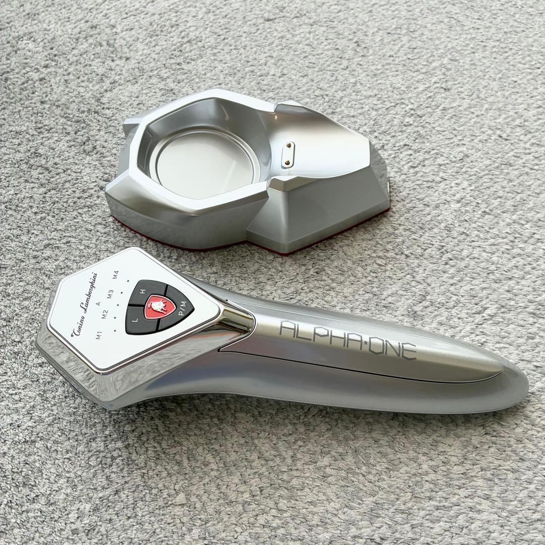 【匿名配送】使用数回！ランボルギーニ美顔器 ALPHA ONE アルファワン