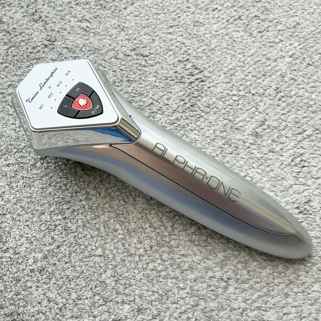 【匿名配送】使用数回！ランボルギーニ美顔器 ALPHA ONE アルファワン