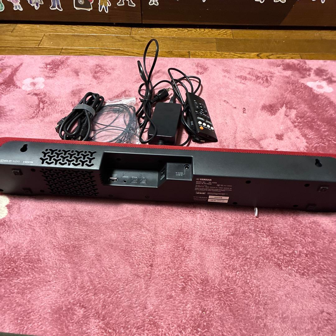 や*ち様 赤 サウンドバー スピーカー 本体