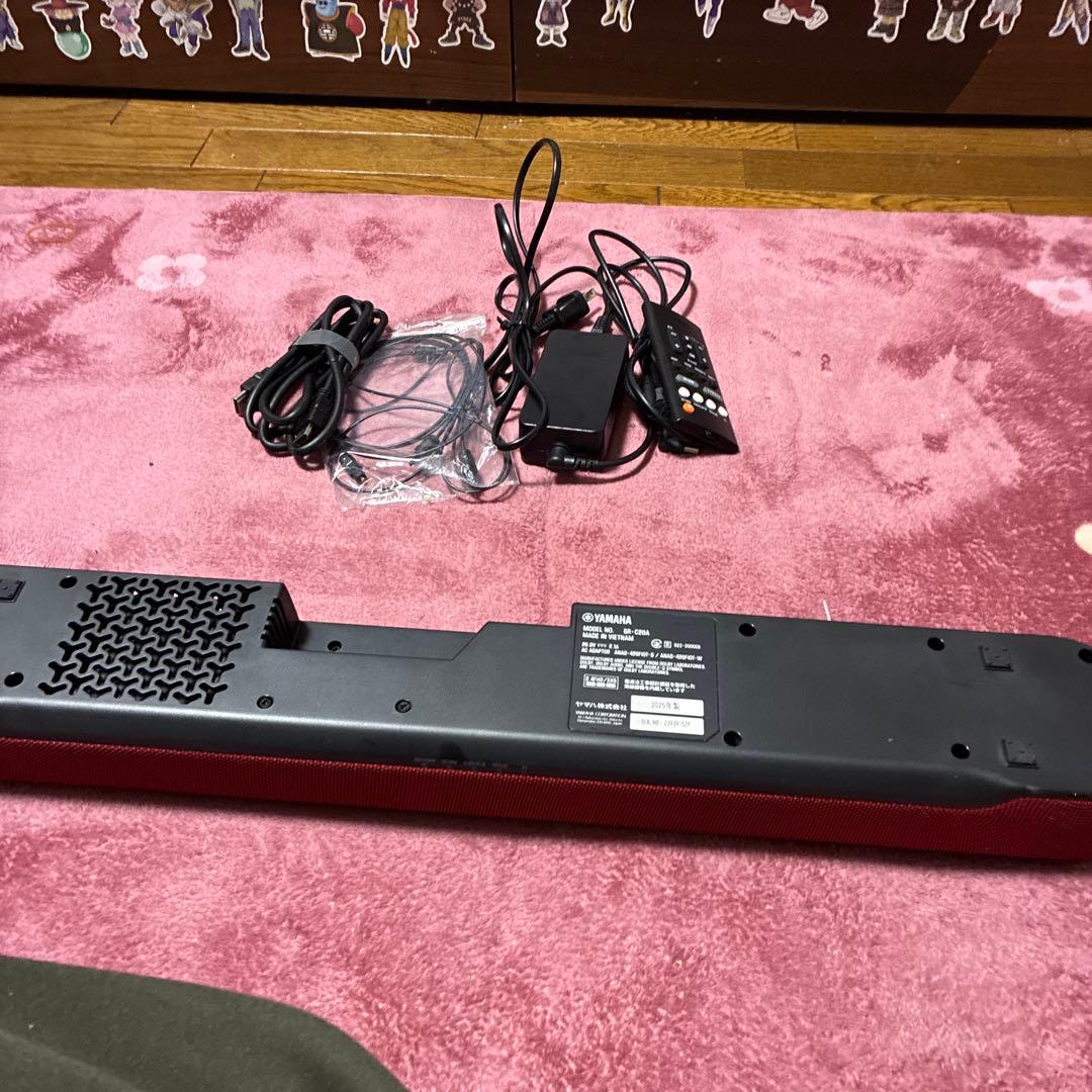 や*ち様 赤 サウンドバー スピーカー 本体