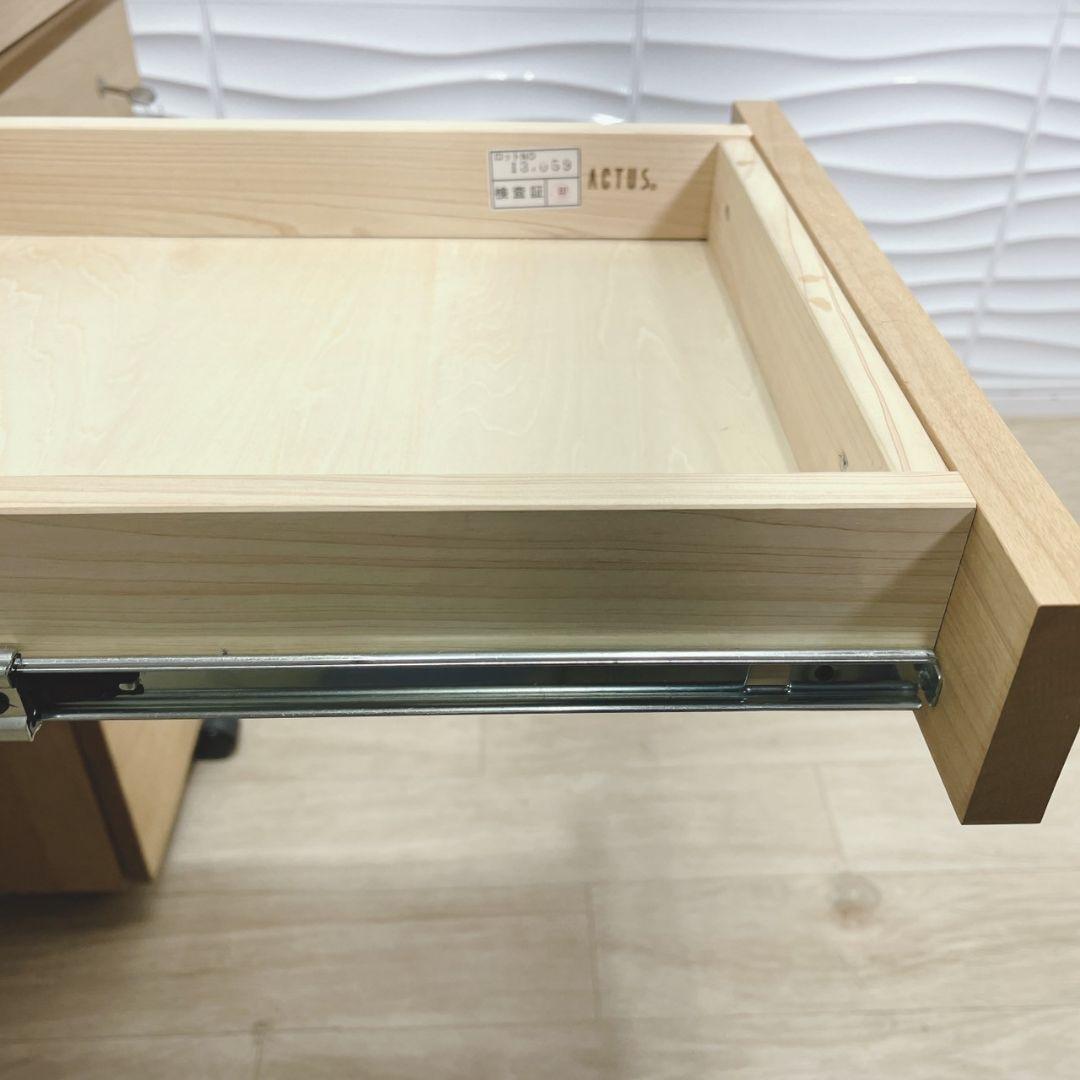 ◇ACTUS◇デスクセット◇学習机◇デスク＆ワゴン◇大阪兵庫京都奈良滋賀和歌山◇