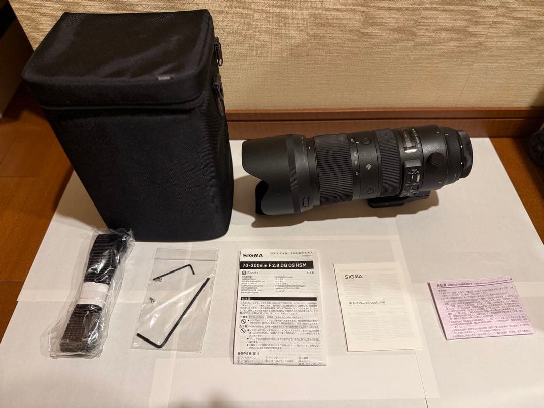 SIGMA 70-200mm F2.8 DG OS HSM EFマウント
