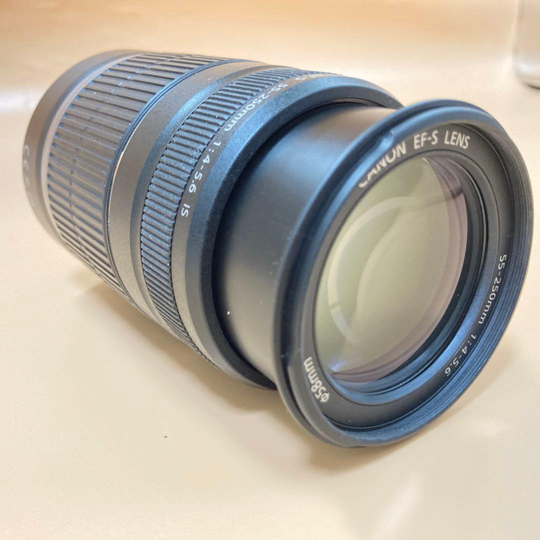 ◻︎ズームレンズ◻︎ Canon EF-S 55-250mm F4-5.6 IS