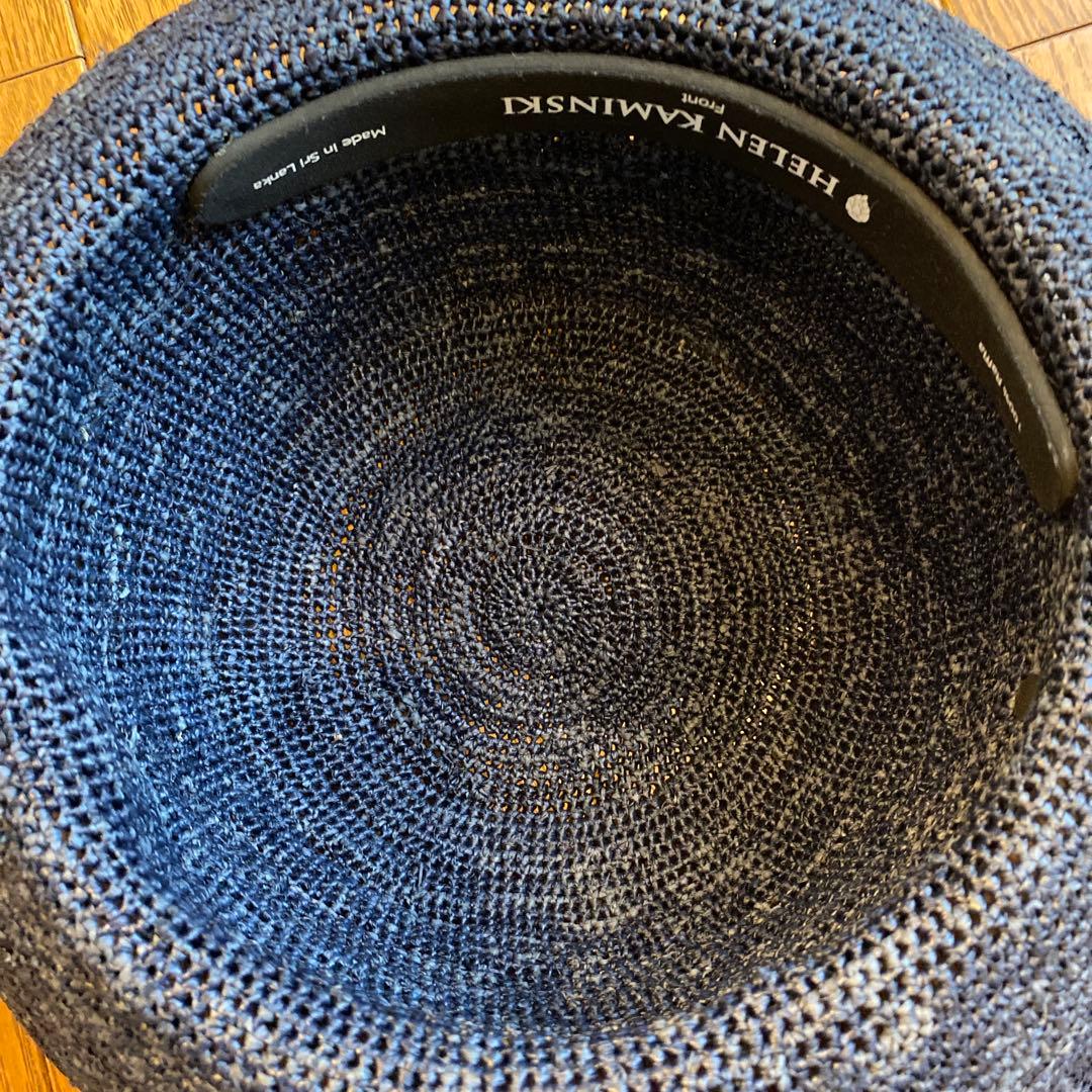 ヘレンカミンスキー　ラフィア　麦わら帽子
