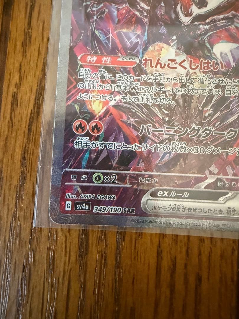 リザードンEX シャニートレジャー