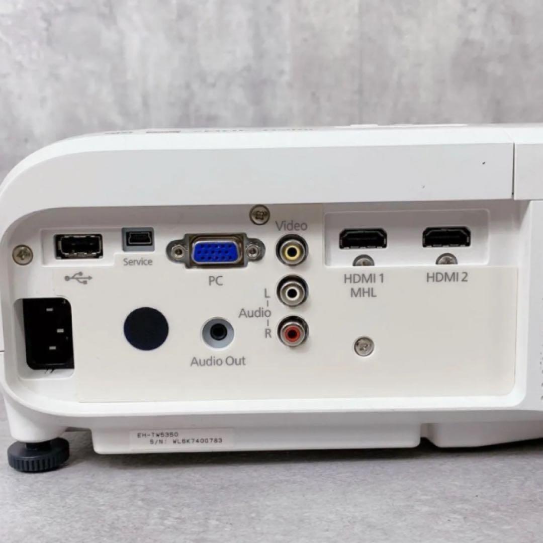 W275 EPSON EH-TW5350 プロジェクター 純正スクリーン 付属