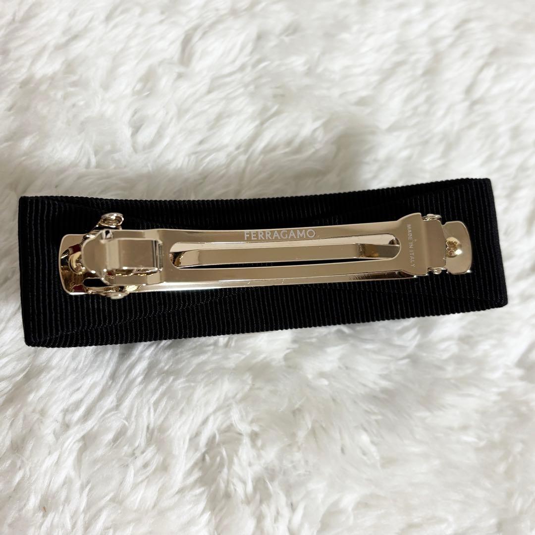 新品未使用【FERRAGAMO】 フェラガモ ヴァラ・リボン バレッタ