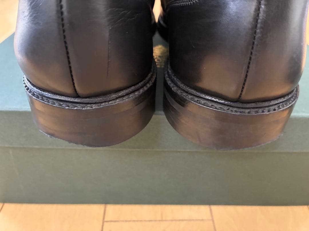 クロケット&ジョーンズ × バーニーズ 定番 モールトン (黒/10)