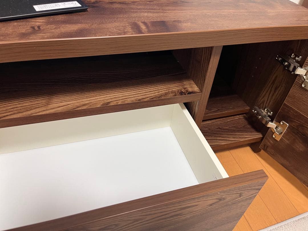 【美品】［幅157.6] 日本製 ローテレビ台 LOWYA