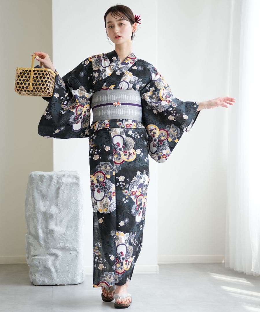 utatane 浴衣 ニコアンティークオリジナル