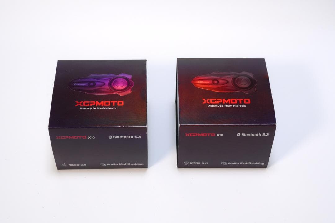 XGPMOTO X10 オートバイ用インカム(2台）