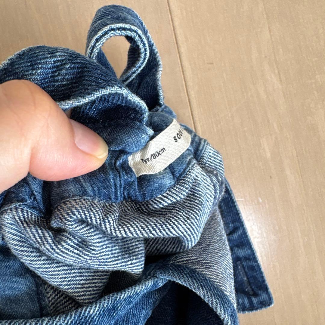 値下げ！soor ploom オーバーオール　デニム