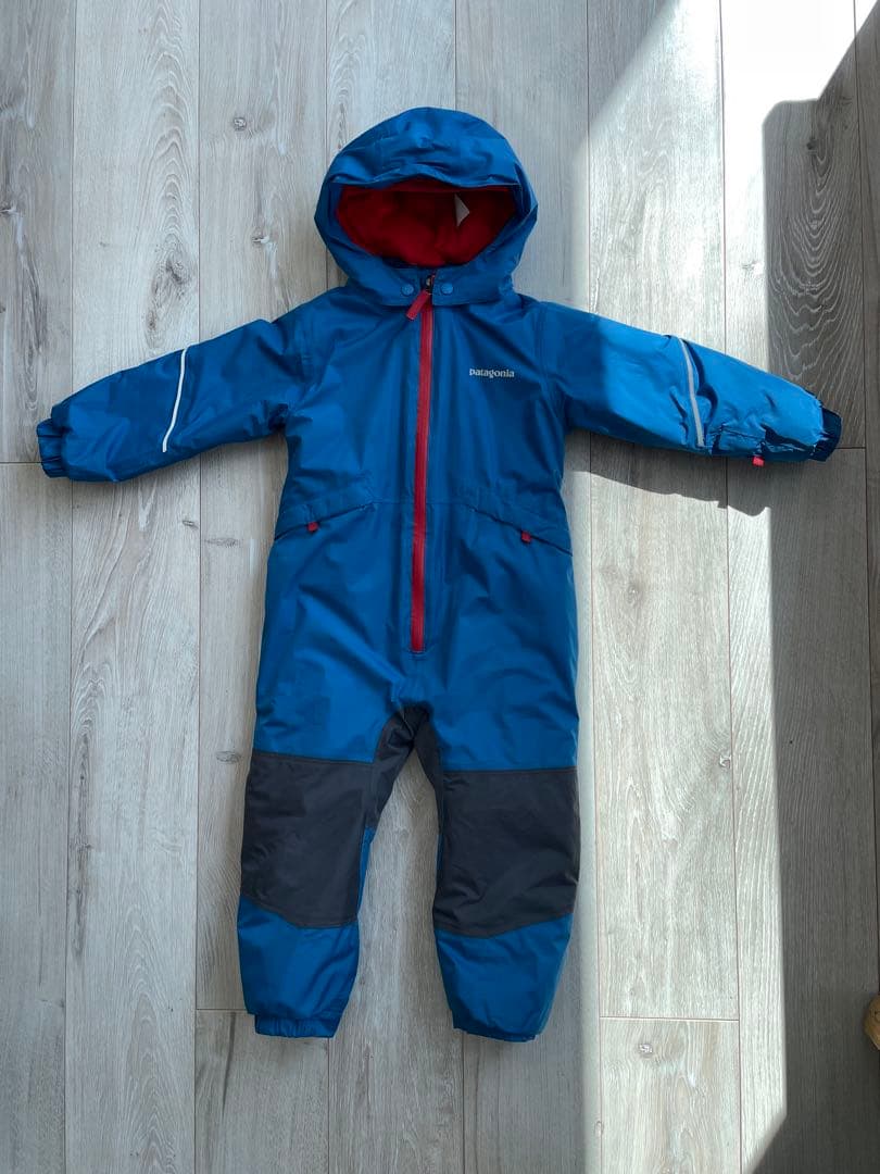 patagonia スキーウェア 2T 青