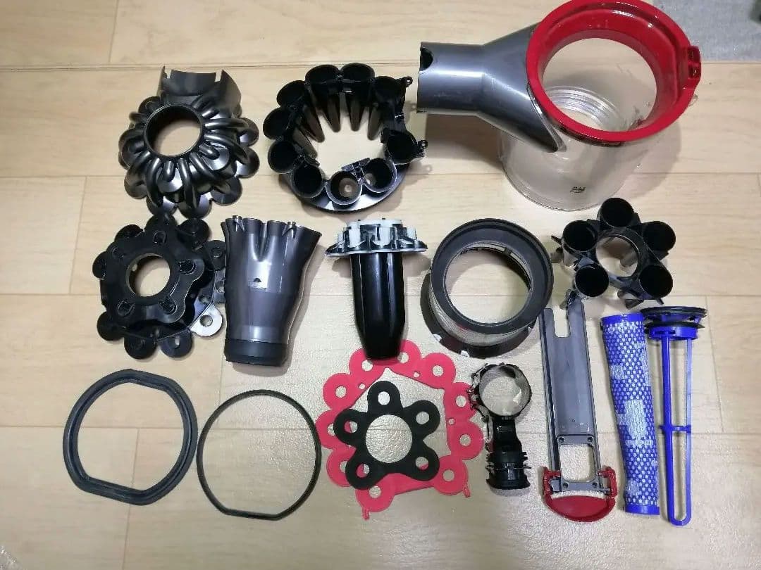 マキタバッテリー仕様 ダイソン V8 SV10本体 分解清掃済み