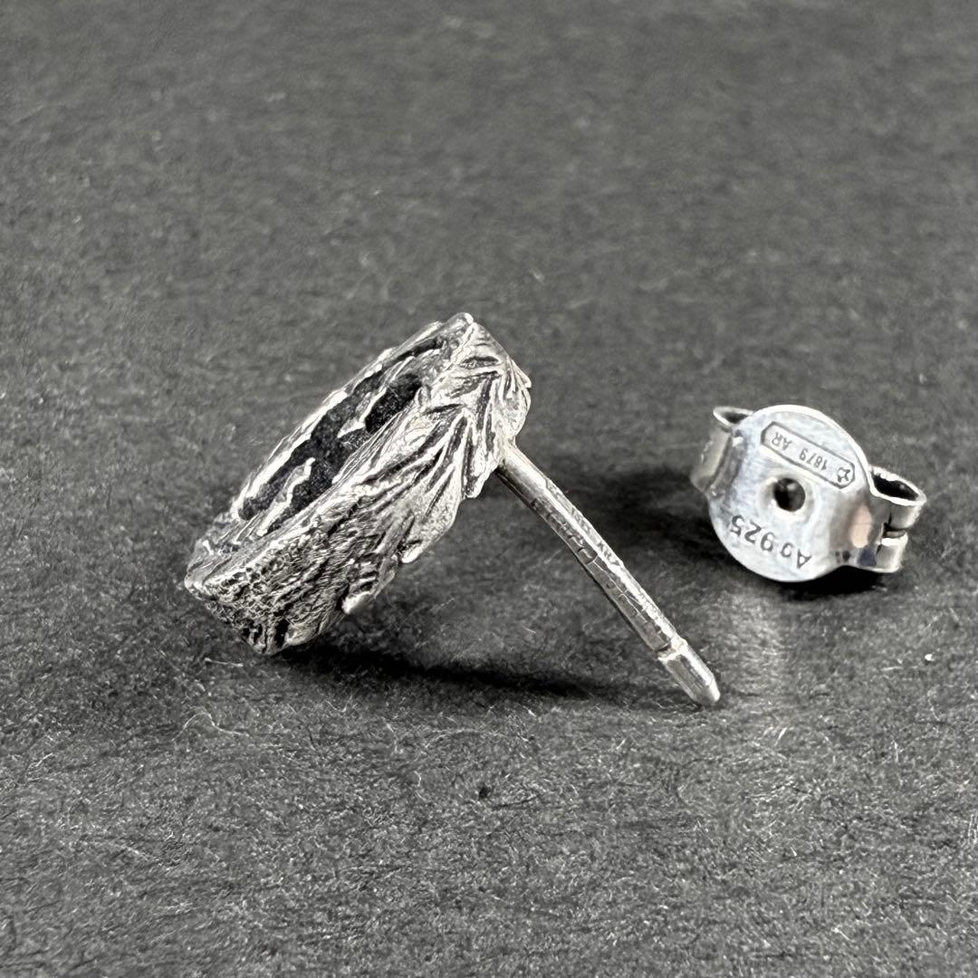 グッチ ピアス インターロッキング アラベスク シルバー925 イヤリング 片耳