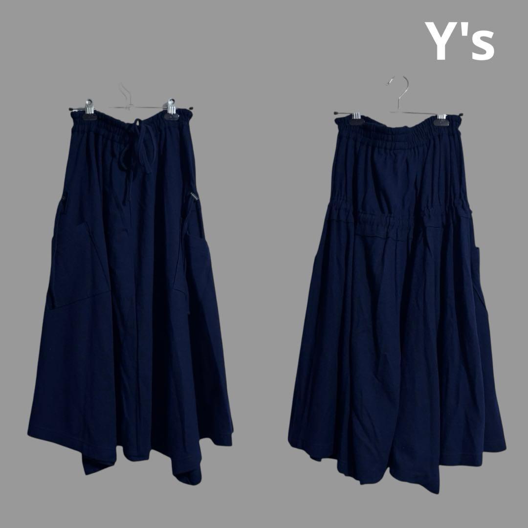 Y's 変形サルエルパンツ　ワイズ　ヨウジヤマモト