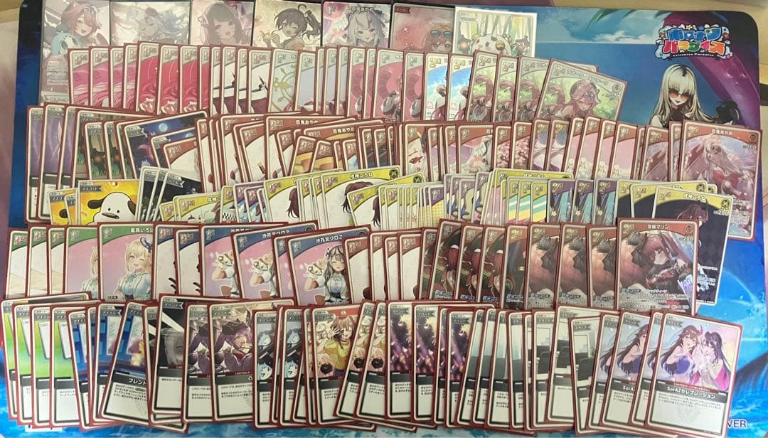 ホロライブカードまとめ売り　あやめラオーラマリンころね　デッキ