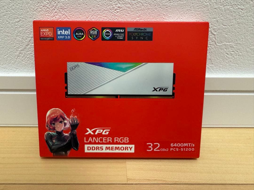 ADATA DDR5 PC5-51200 32GB 2枚　新品未開封