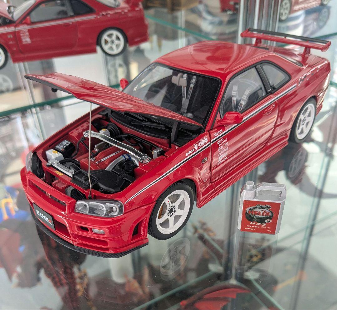 オートアート ニスモ スカイライン GT-R R-TUNE R34 R1