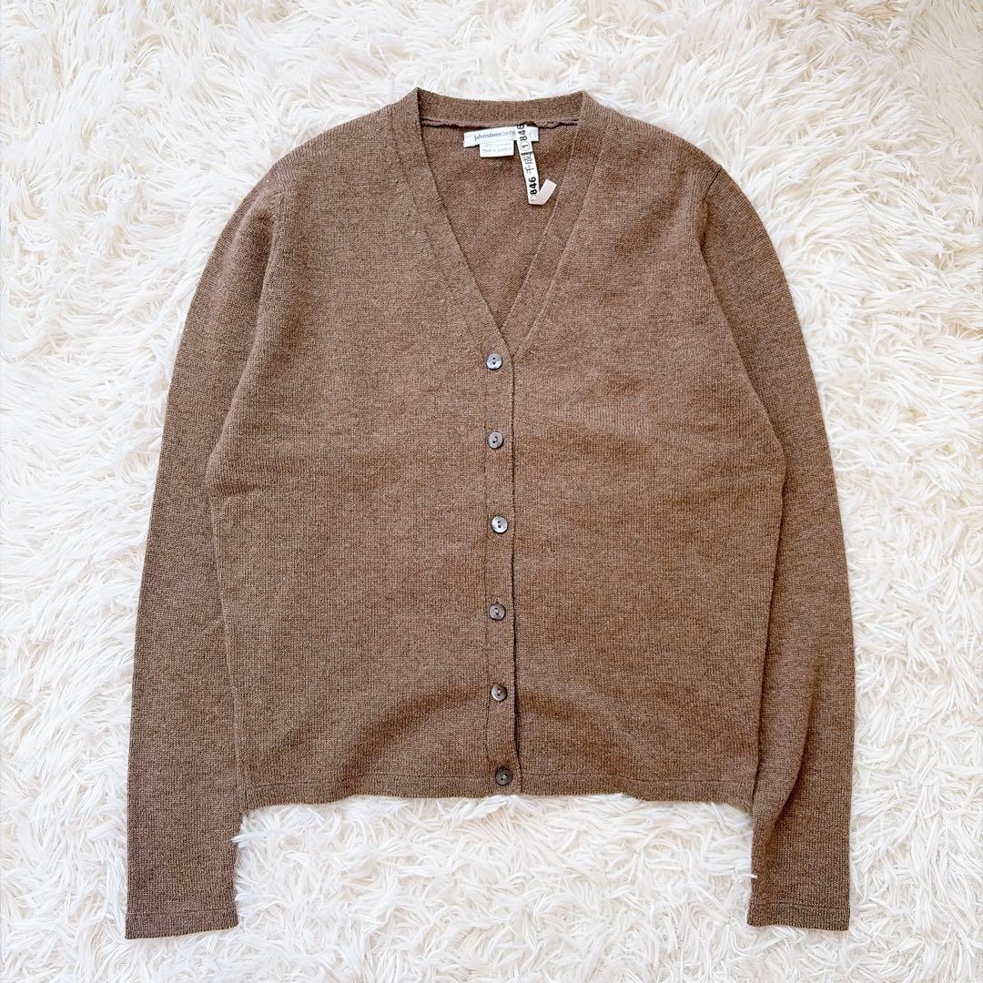 ジョンストンズオブエルガン　カシミヤ100% ニット　カーディガンセット　英国製