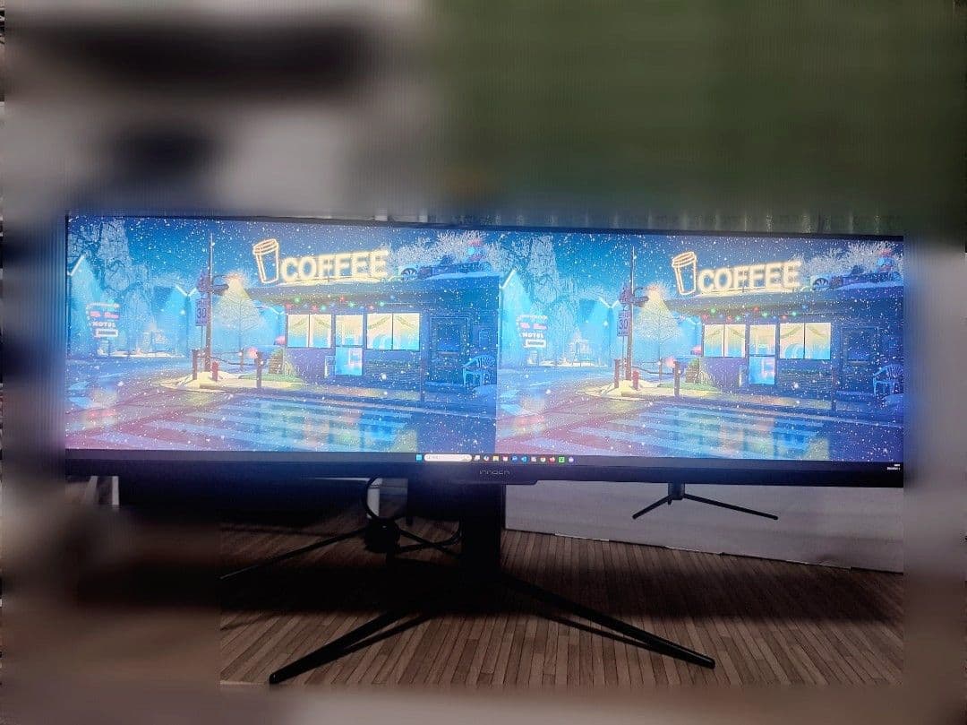 【ほぼ未使用・特別値下げ】innocn 43.8インチウルトラワイドモニタ 本体