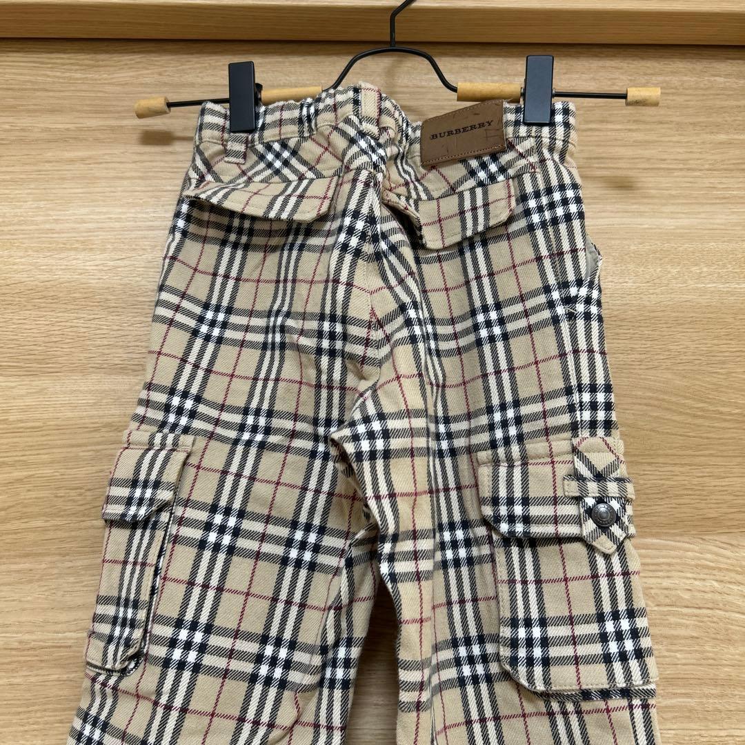 バーバリー　フォーマル　スーツ　セットアップ　120 ノバチェック　入学式