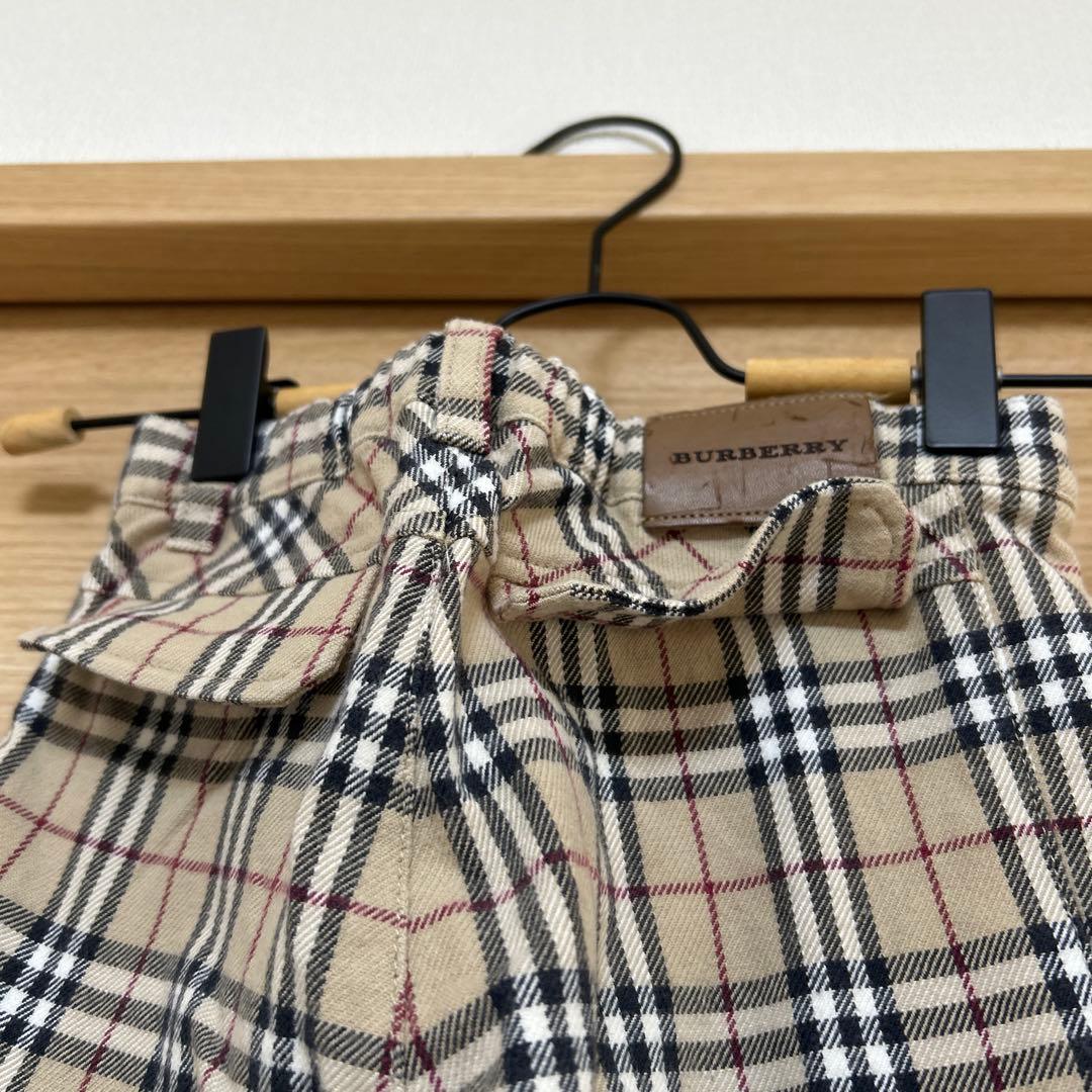 バーバリー　フォーマル　スーツ　セットアップ　120 ノバチェック　入学式