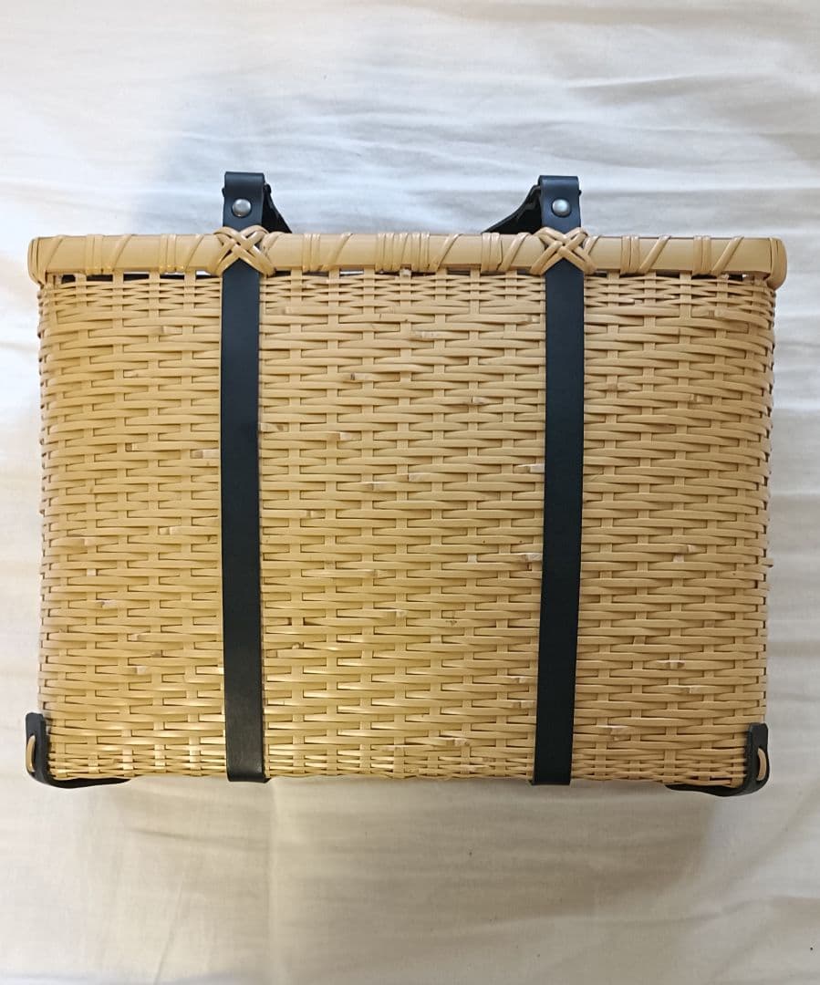 【有製咲処】竹かごバッグ bamluxe（superior）