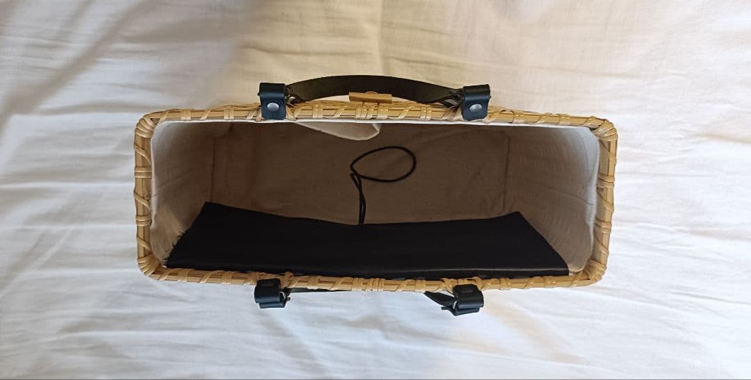 【有製咲処】竹かごバッグ bamluxe（superior）