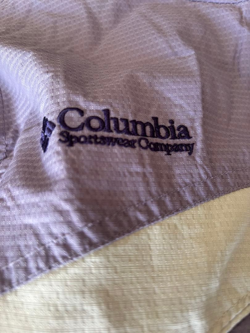 コロンビア スキーウェア 上下セット 140 男女兼用　スノーボード　パープル