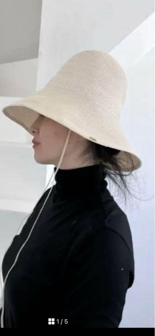 帽子 wicagrocery abaca hat size M