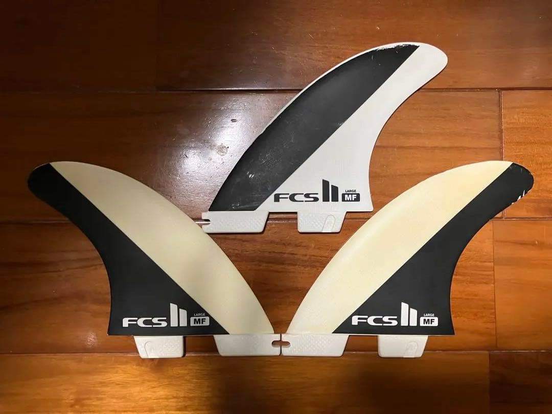 FCS2 MFフィン　Ｌサイズ　サーフボード3枚セット　ミックファニング トライ