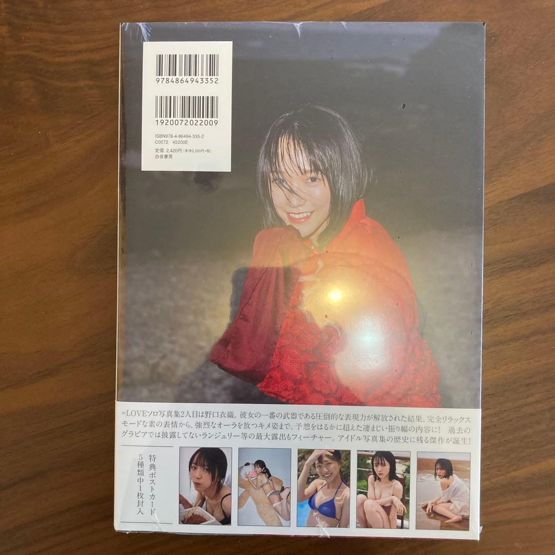 【未開封】君にしか教えない : 野口衣織ファースト写真集