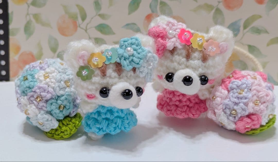 めえmeetページです★編みぐるみオーダー【ヘアゴム】