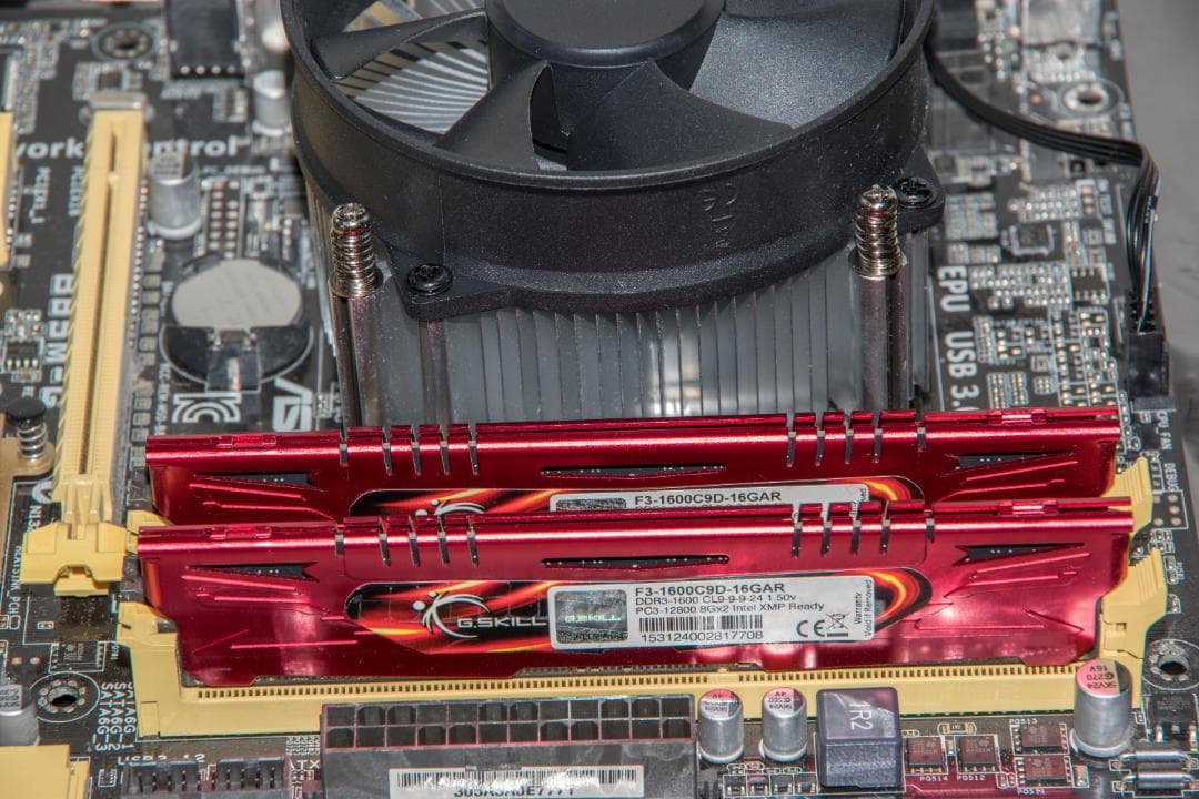 CPU i5/メモリ16GB/SSD 256GB付Asus B85M-G セット