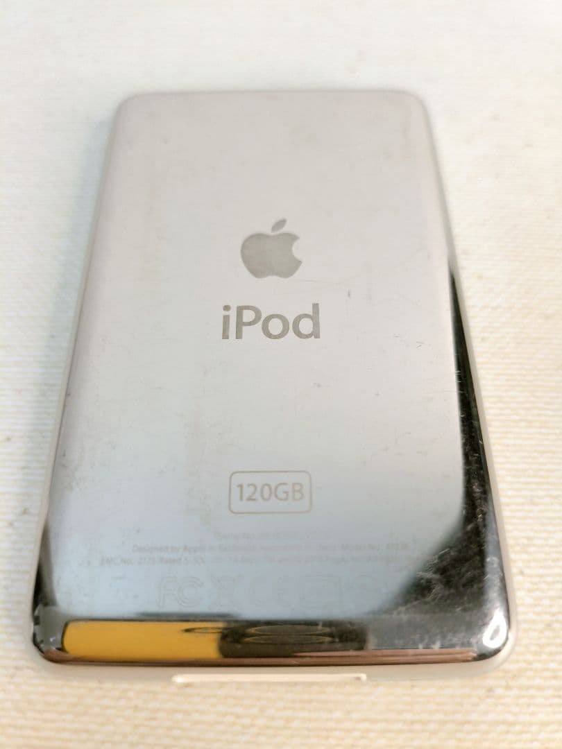 iPod classic 120GB 動作確認済み