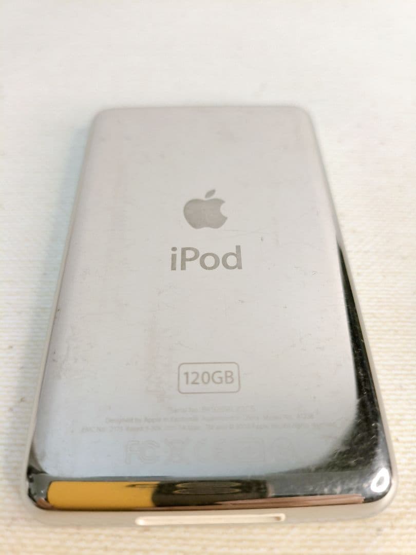 iPod classic 120GB 動作確認済み