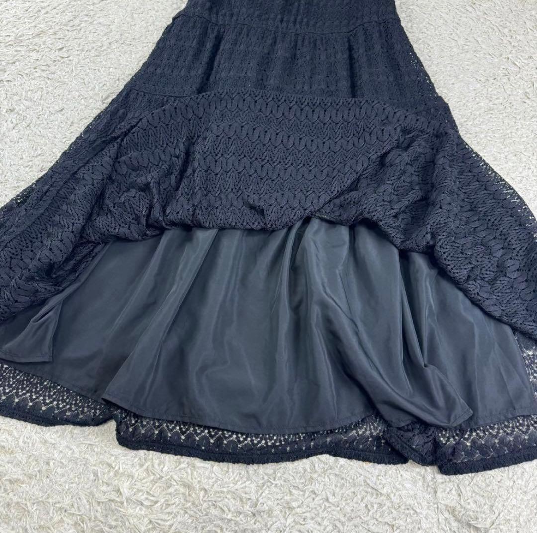 PINK HOUSE ワンピース ボレロカーディガン 総レース ブラック