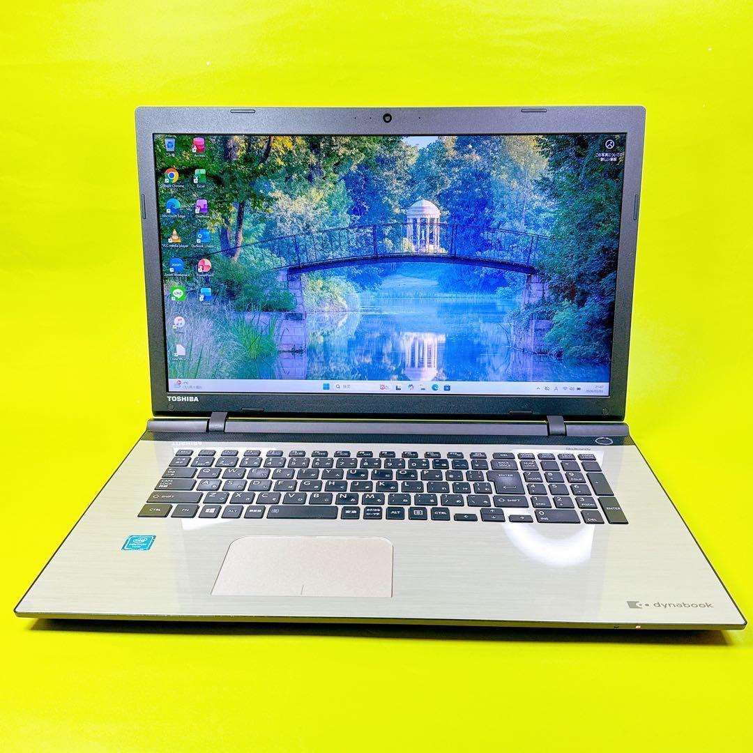 オフィス2024⭐️新品SSD⭐️windows11ノートパソコン 17.3薄型