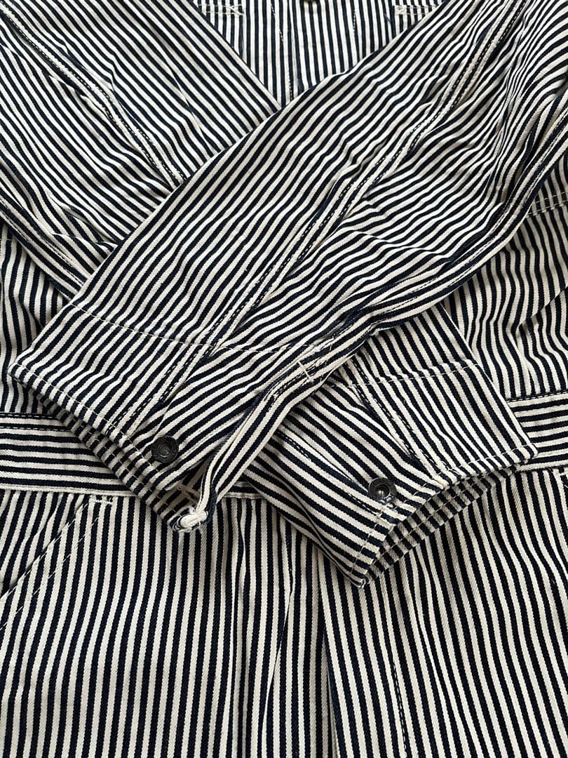 The REAL McCOY'S つなぎ ヒッコリー 38インチ