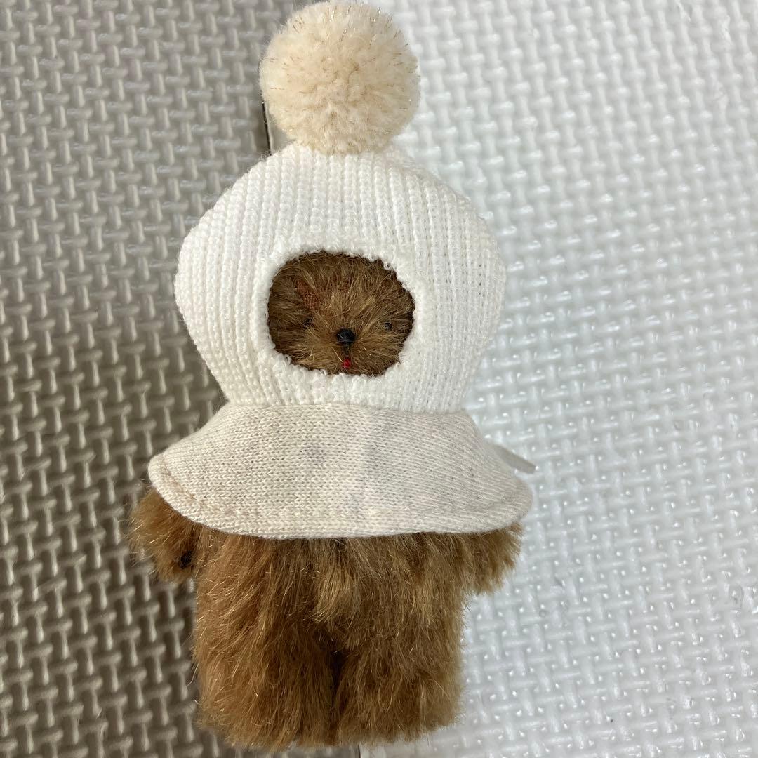 m*s様 まめmoppel くま　テディベア　巾着付き　ミウラミク様　ぬいぐるみ