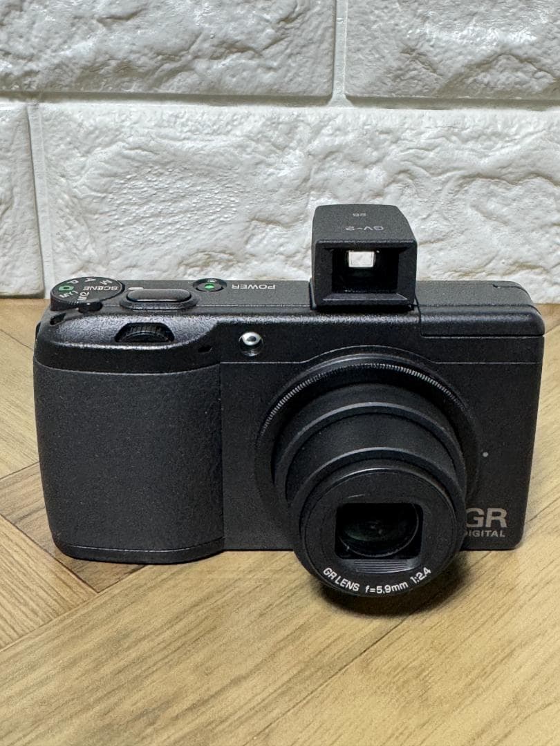 極美品 SHOT数645 RICOH GR DIGITAL II & GV-2