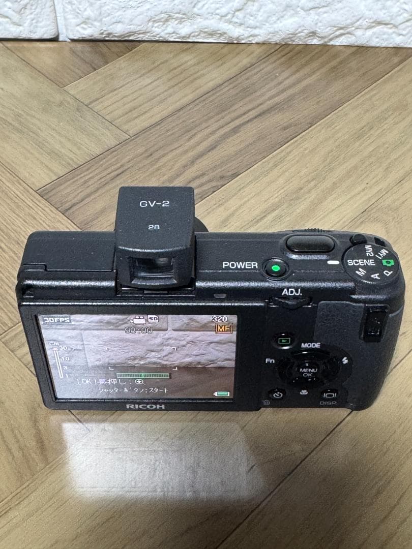 極美品 SHOT数645 RICOH GR DIGITAL II & GV-2