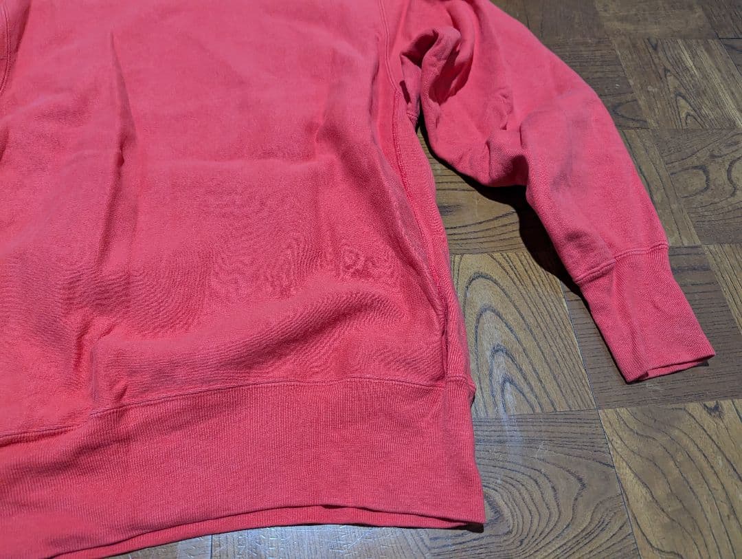 90’s チャンピオン リバースウィーブ 赤 USA製 刺繍タグ