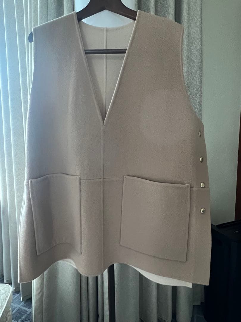 サエ 様用　drawer ドゥロワー　ウールリバーコンビベスト　ジレ